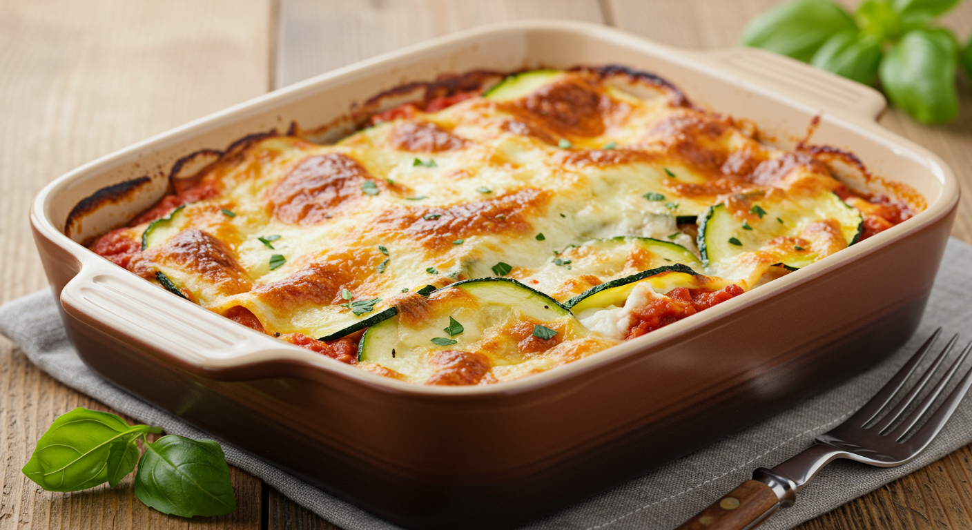 Low carb zucchini lasagna you’ll actually crave