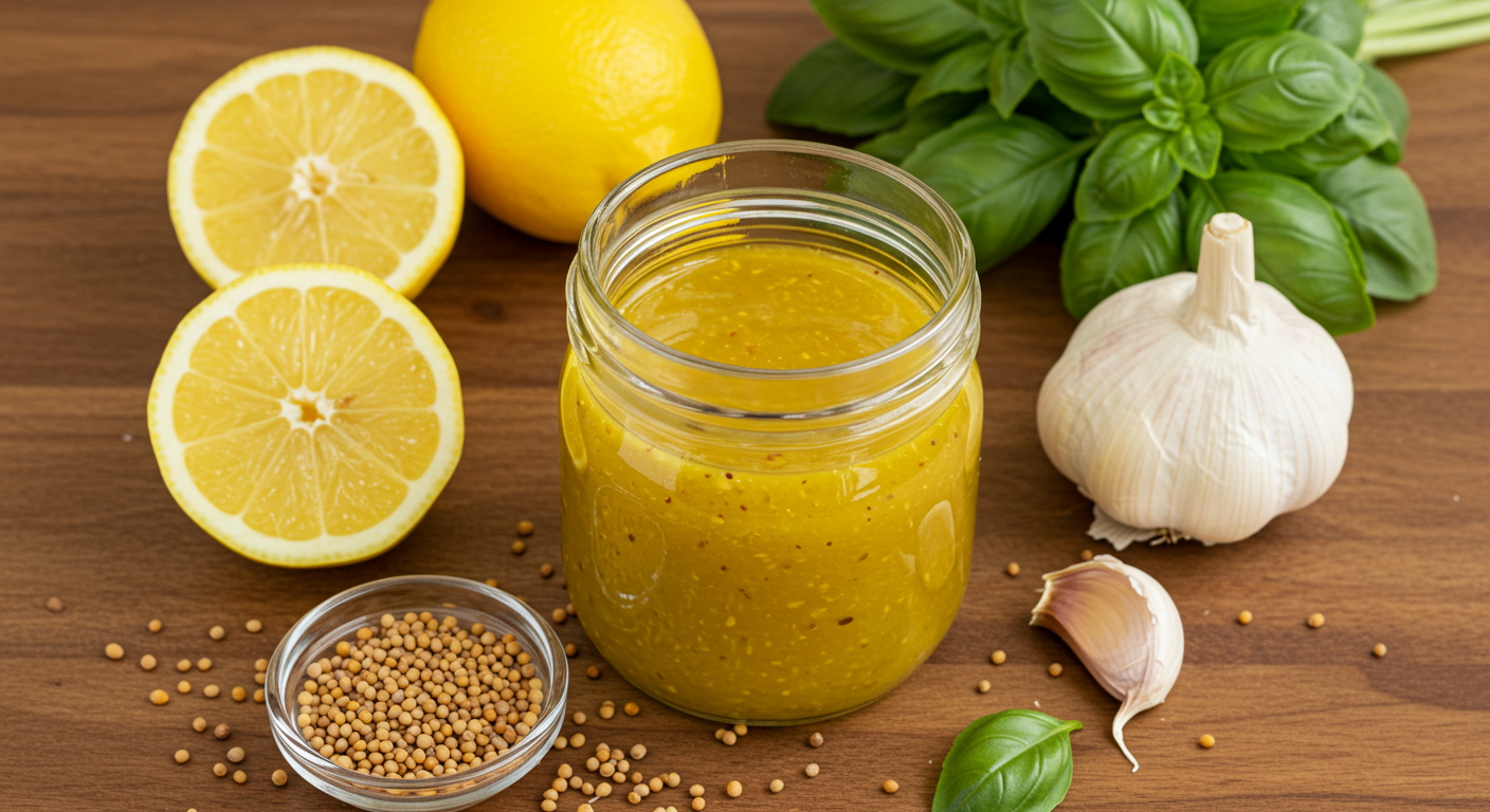 Make your own salad dressing in 60 seconds